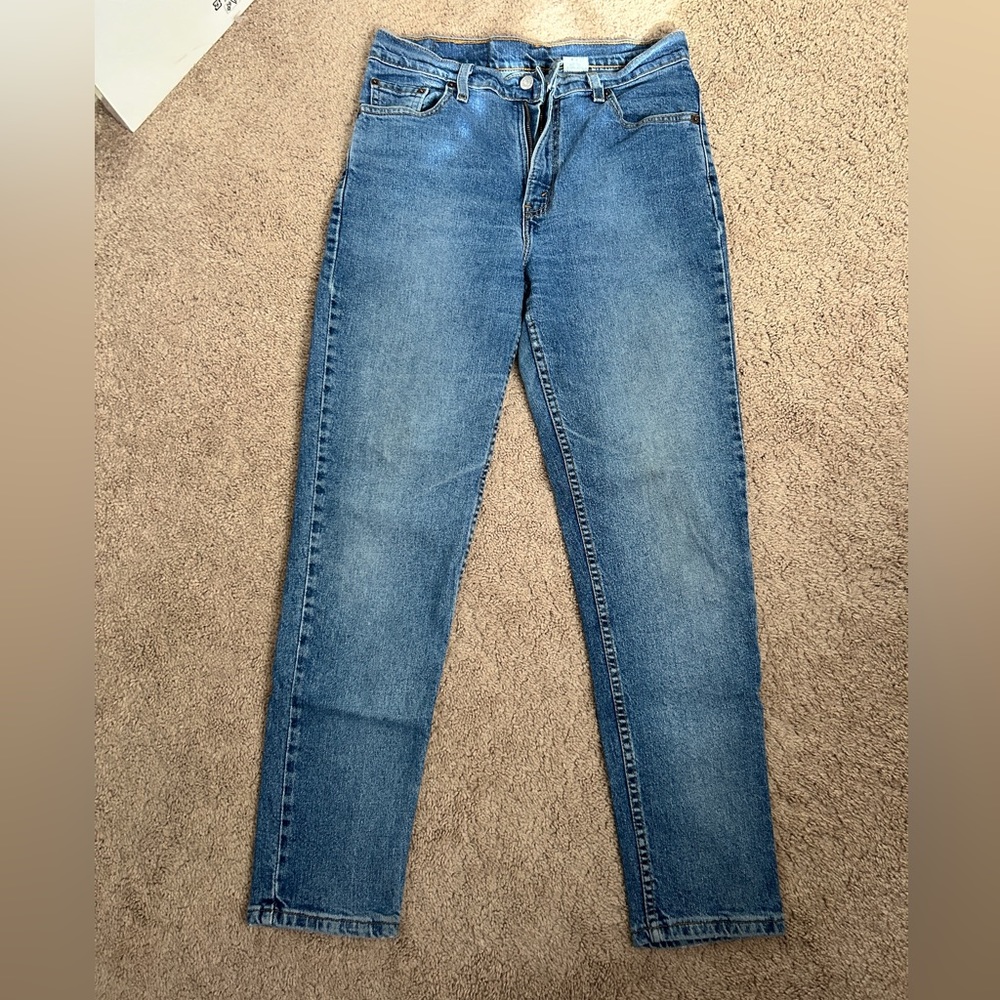 Levi’s 512 jeans, tapered leg